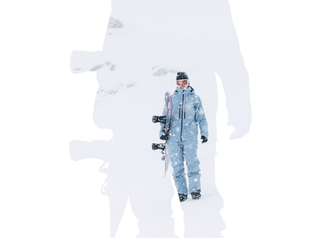 Burton AK Swash Jacket 2L Dusty Blue