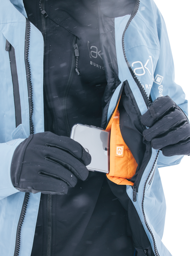 Burton AK Swash Jacket 2L Dusty Blue