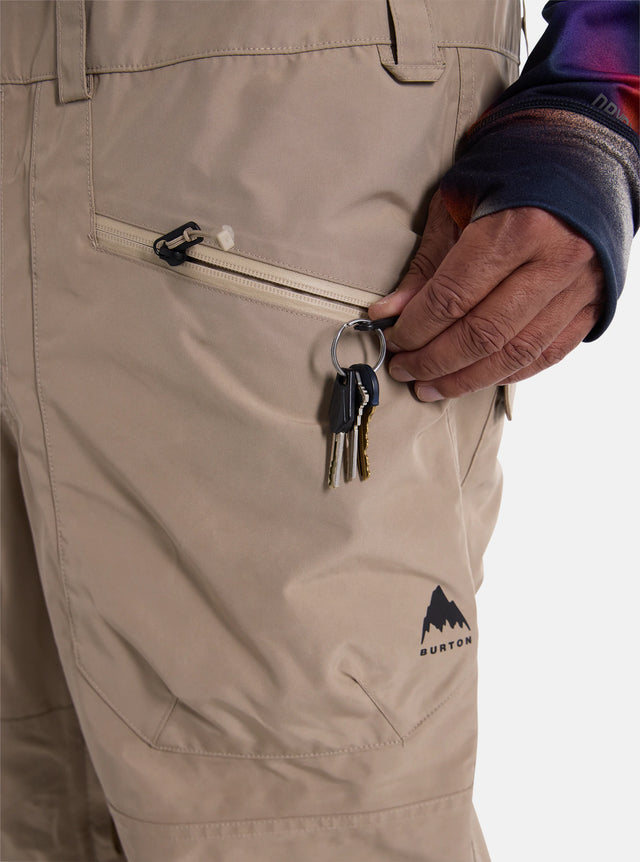Burton Reserve BIB Gore-Tex Pant Summit Taupe Men 2025