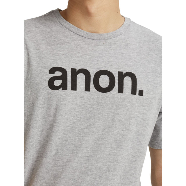 Anon Short Sleeve Tee Gray Heather
