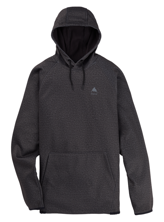 Burton Weatherproof Crown Hoodie Black Heather