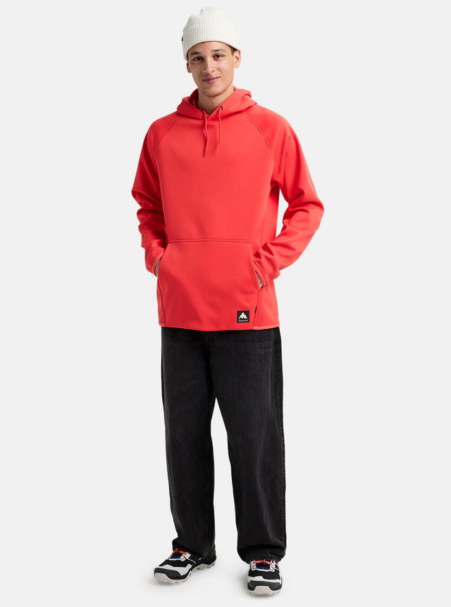 Burton Weatherproof Crown Hoodie Fiesta Red