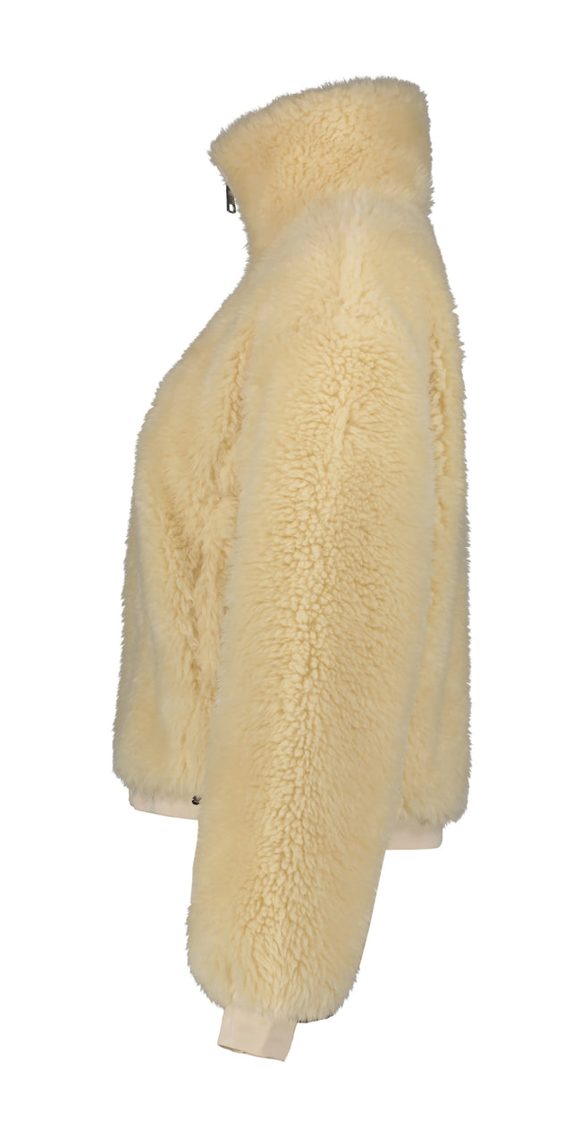 Luhta Jackarby Dames Fleece vest Beige