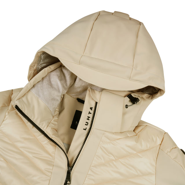 Luhta Mallatunturit Dames Ski Jas Beige