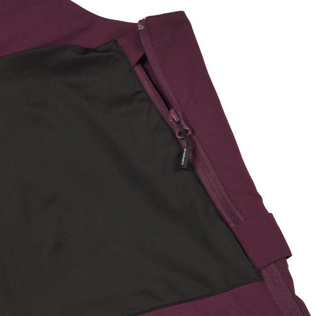 Icepeak Cantrall bib Pant Dames Dark Red