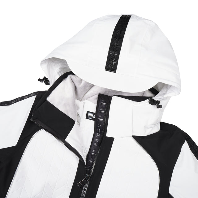 Luhta Mukkavaara Dames ski jas Black/White