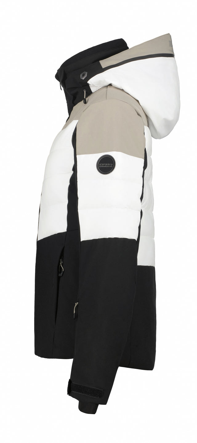 Icepeak Florala Dames jas Black/White/Gray