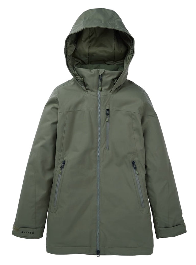 Burton Lelah Jacket Forest Moss Dames