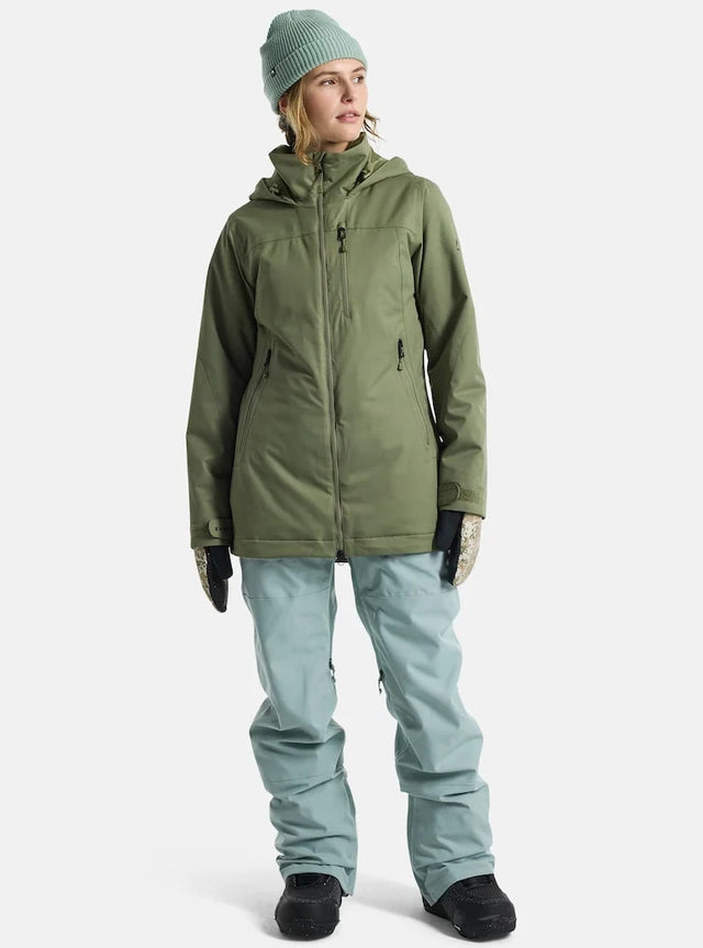 Burton Lelah Jacket Forest Moss Dames
