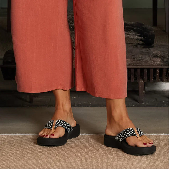 Reef Cushion Cloud TX Black Geo