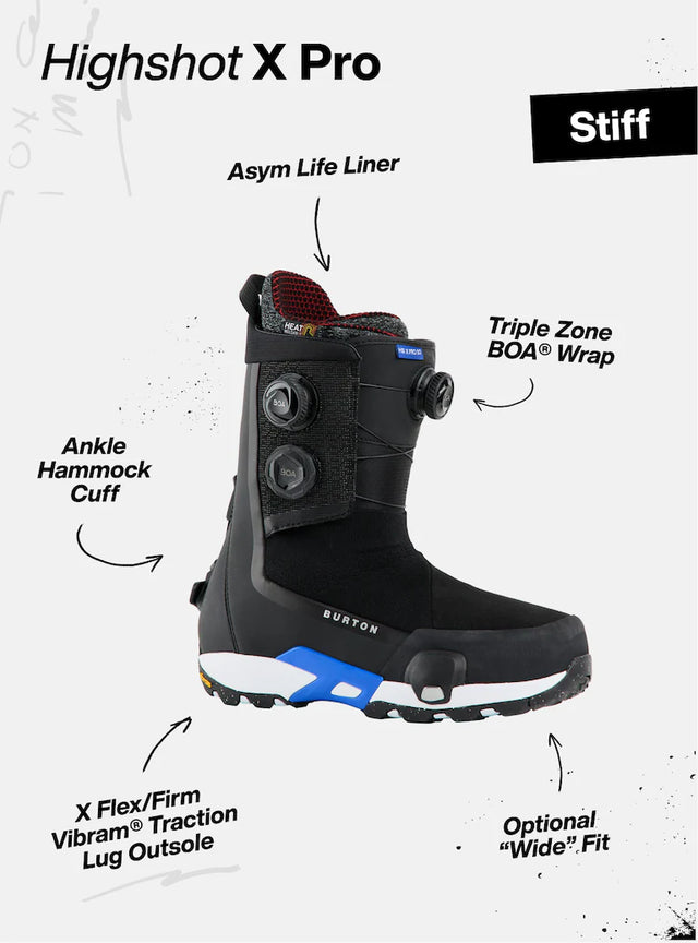 Burton Highshot X PRO Step -on Men Black