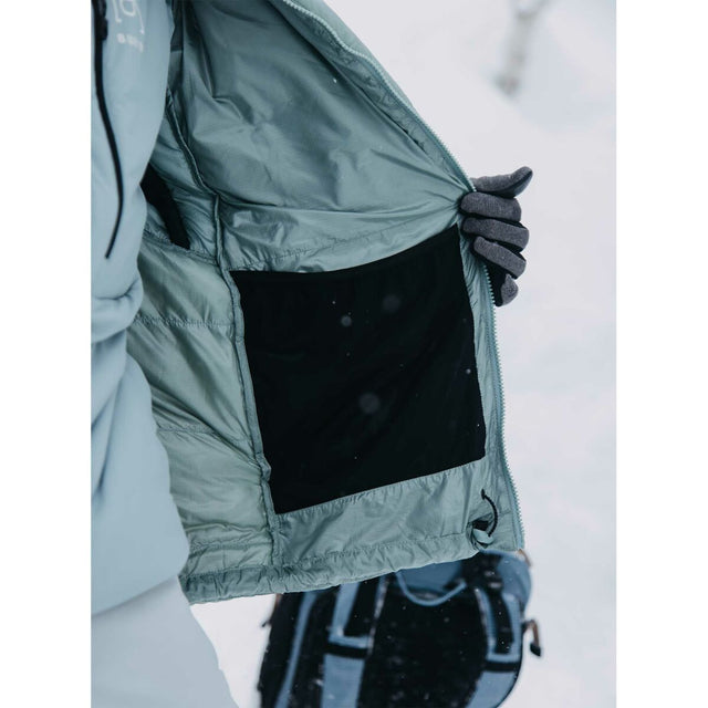 Burton AK Baker Expedition Down Jacket Men Petrol Green