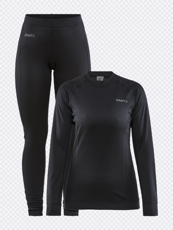 Craft Core Dry baselayer Set broek/shirt Dames Black