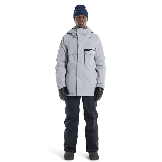 Burton Covert 2.0 jacket Men Silver Sconse