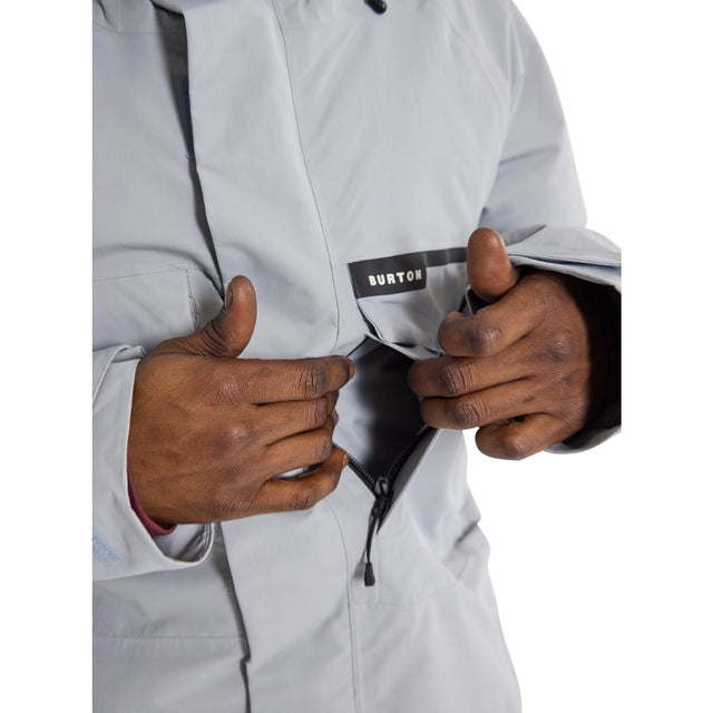 Burton Covert 2.0 jacket Men Silver Sconse