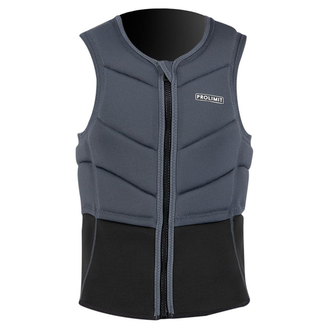 _slider_vest_fusion_half_padded_fz_black_grey_front