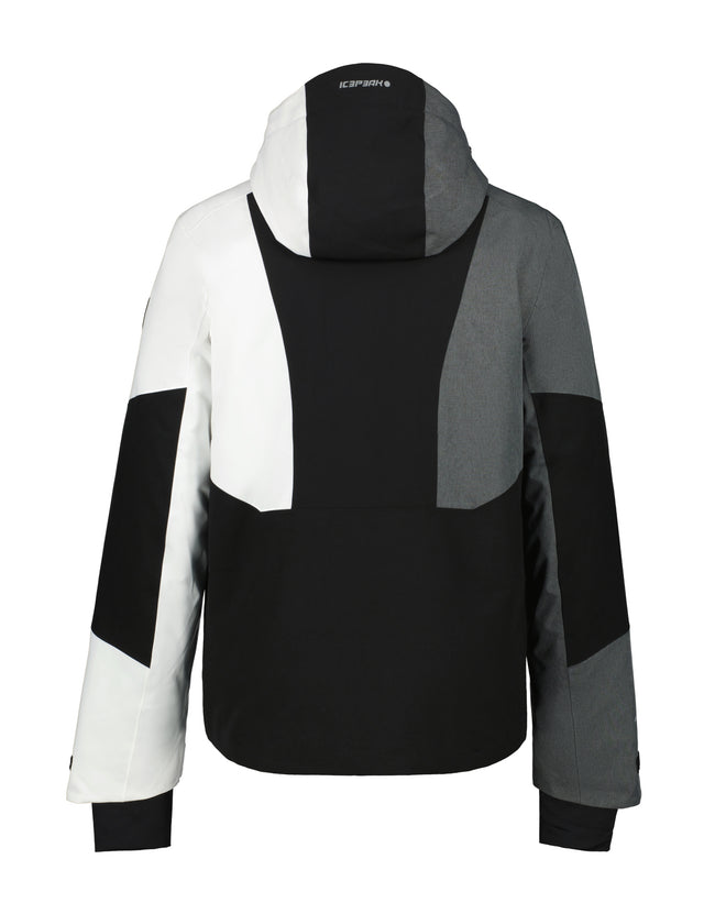 Icepeak Fircrest Heren jas Black/white/Grey