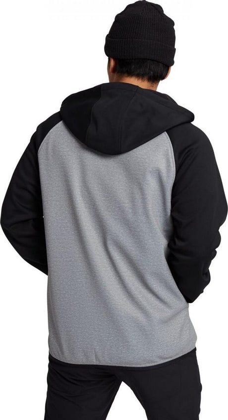 Burton Crown hoodie Gray heather 1