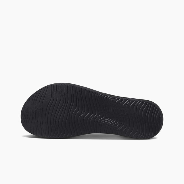 reef ortho spring black glitter