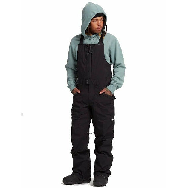burton reseve bib pant tru black surf en snow van gent rosmalen