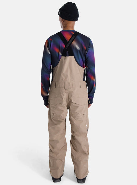 Burton Reserve BIB Gore-Tex Pant Summit Taupe Men 2025