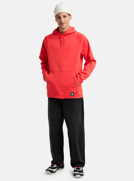 Burton Weatherproof Crown Hoodie Fiesta Red