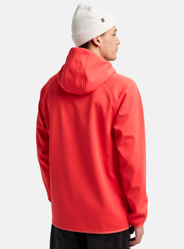 Burton Weatherproof Crown Hoodie Fiesta Red