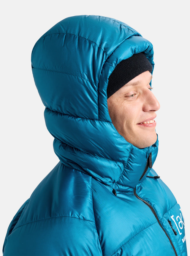 Burton AK Baker Expedition Down Jacket Men Blue Teal