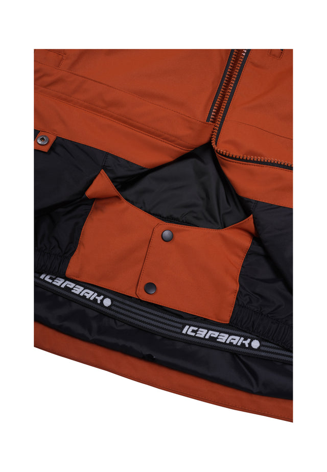 Icepeak Chester Heren Jas orange/black