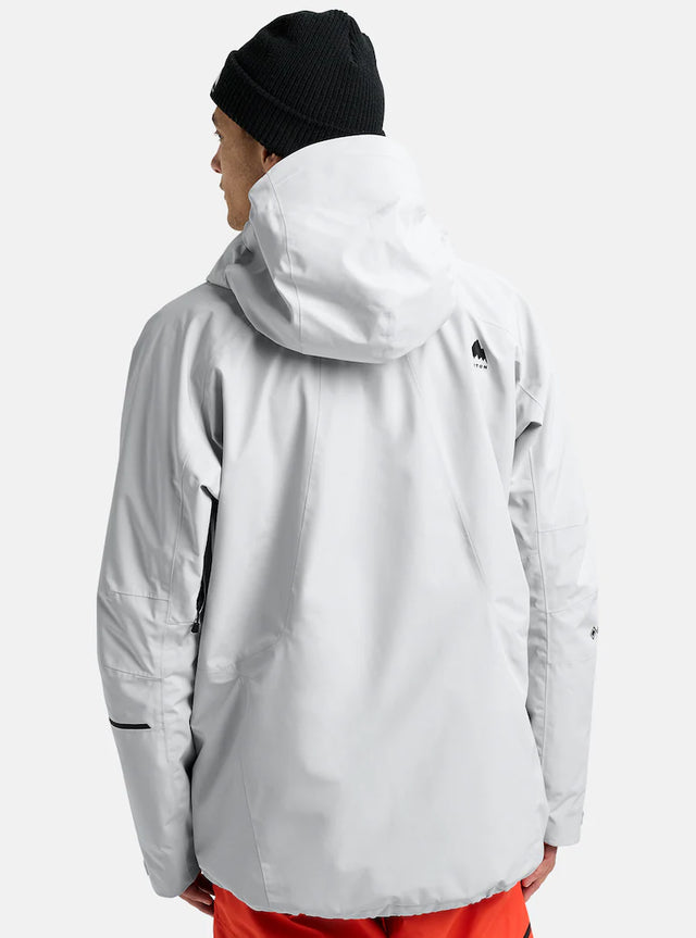 Burton Reserve Gore-Tex 2L Insulated Jacket Men Gray Cloud