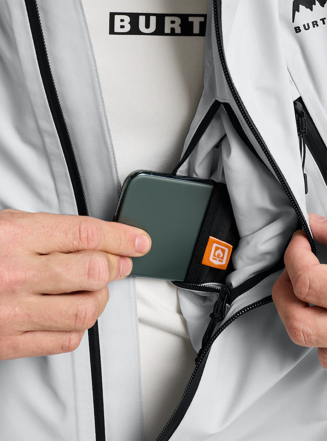 Burton Reserve Gore-Tex 2L Insulated Jacket Men Gray Cloud