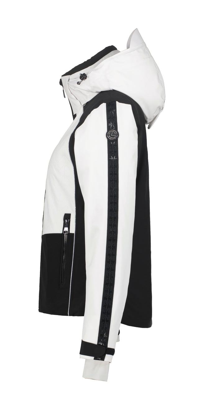 Luhta Mukkavaara Dames ski jas Black/White