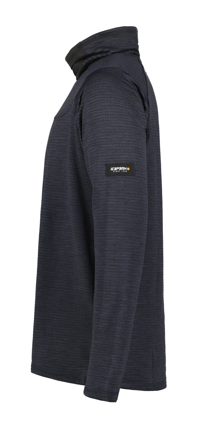 Icepeak Carlin Heren Ski Pully full zip Black