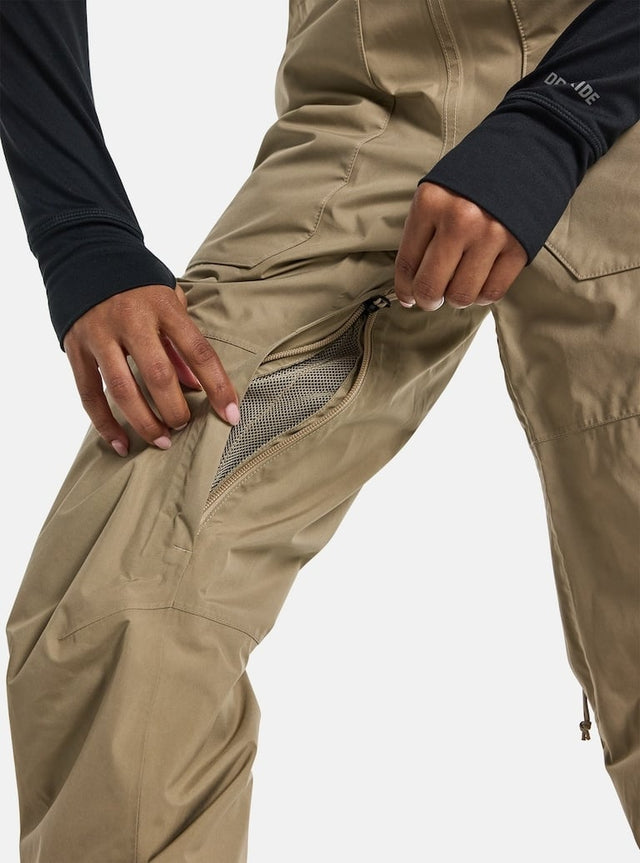 Burton Avalon BIB Gore-Tex Pant Summit Taupe Women