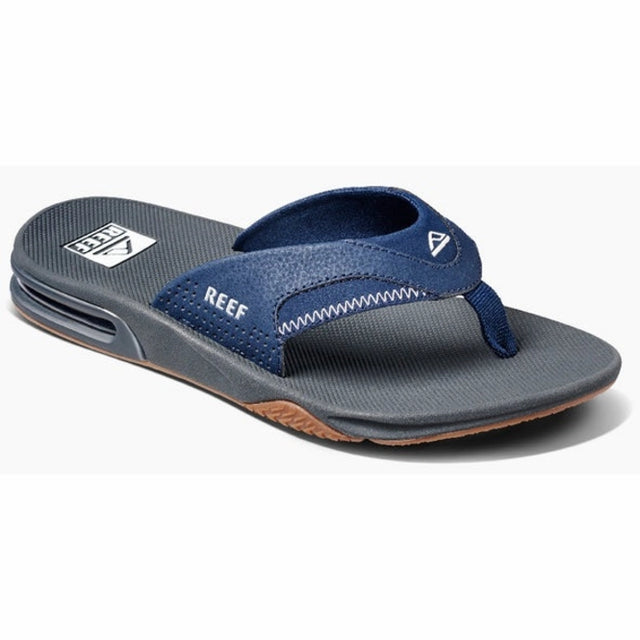 Reef Leather Fanning Dark Brown
