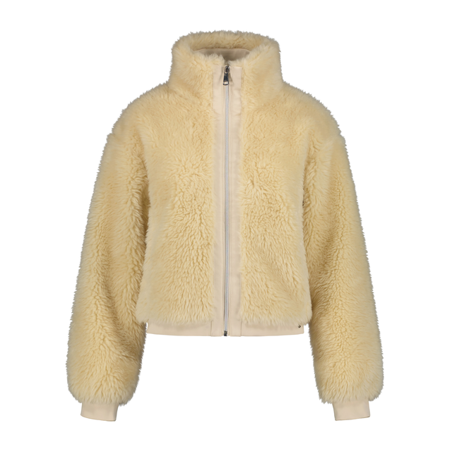 Luhta Jackarby Dames Fleece vest Beige