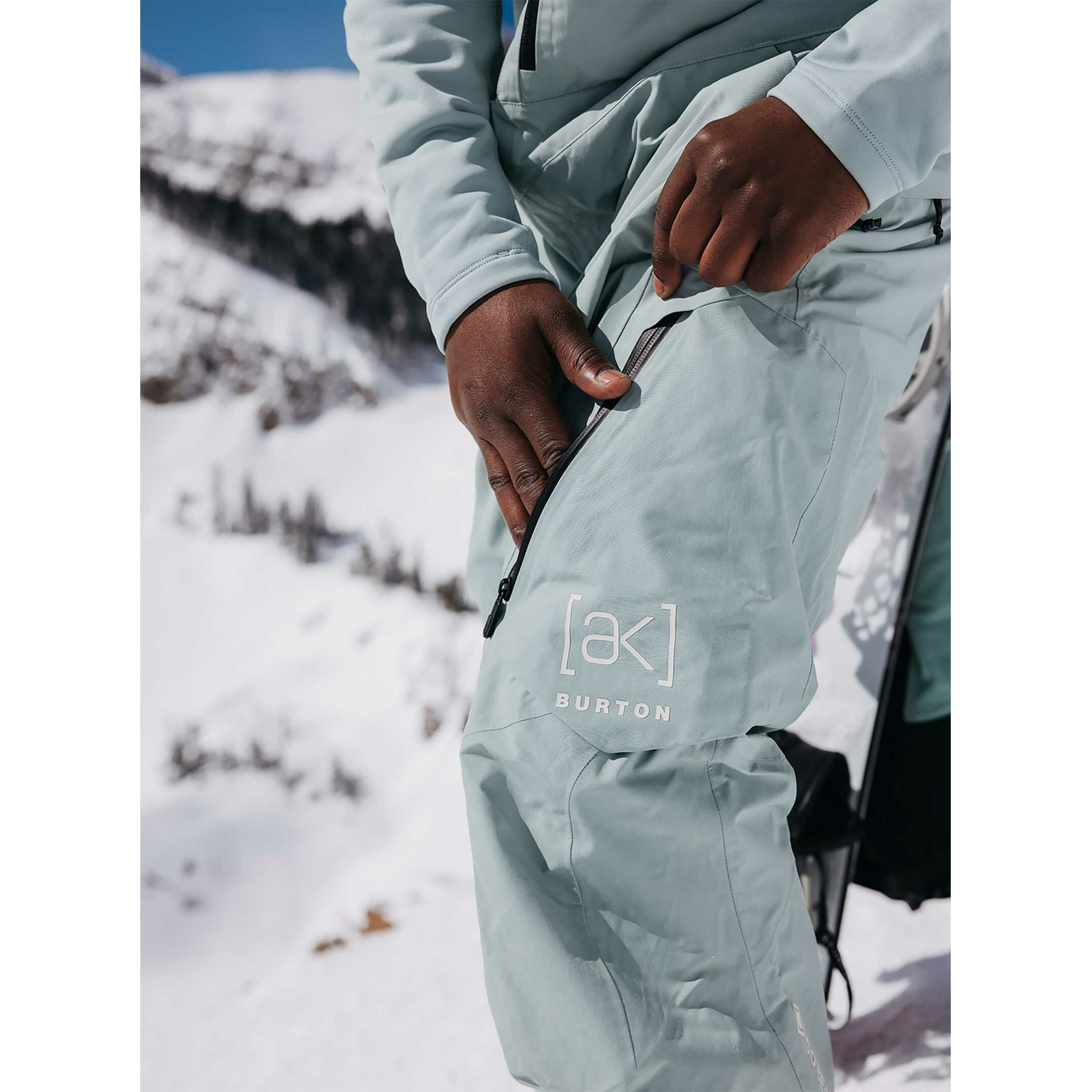 Men's Burton [ak] GORE‑TEX Swash Pant Men Petrol Green - - Van