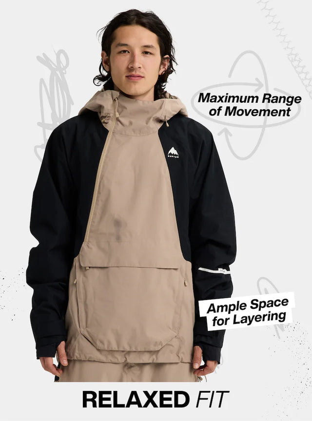 MNS Frostner Anorak Jacket True Black