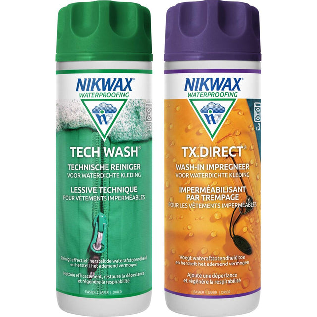 Nikwax duopack TX Direct/Tech wash.300ML SET
