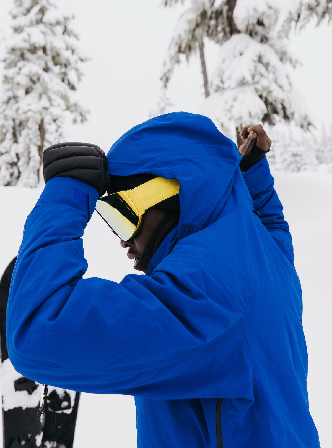 Burton blue jacket shop