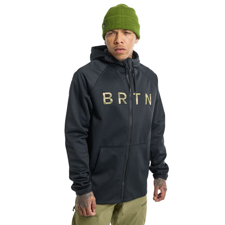 Burton true black hoodie crown 1
